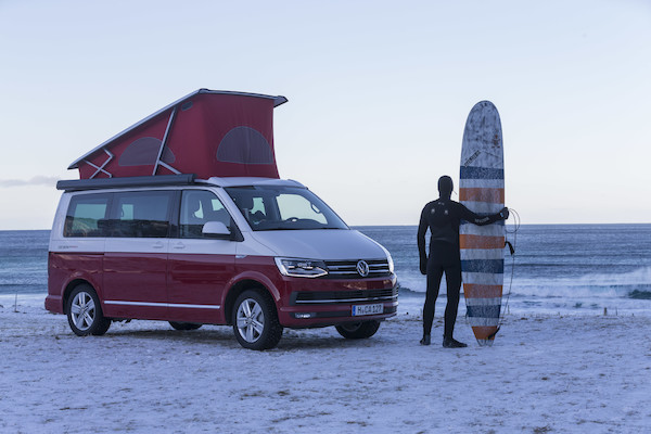 Volkswagen California - Lofoty, Norwegia